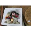 Image 2 : Cast Metal Bird Décor & Snowman Figurine