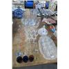 Image 1 : Lot of Crystal Vase, Bowls & Stemware