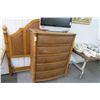 Image 1 : Rattan Chest of Drawers & Headboard