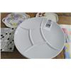 Image 2 : Divided Dishes, Painted Platters, Oil & Vinegar