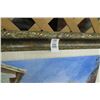 Image 2 : Framed Oil On Canvas "Garden Gate" - 40" x 50"