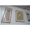 Image 1 : Framed Roman Prints (2) - 36" x 28"
