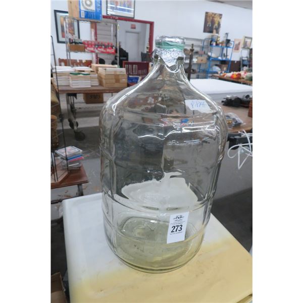 Vintage Glass Water Cooler Bottle