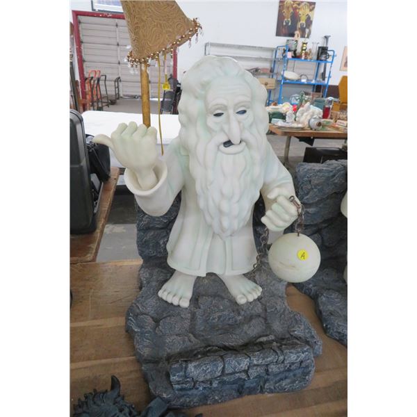 Haunted Mason Light Up Statue