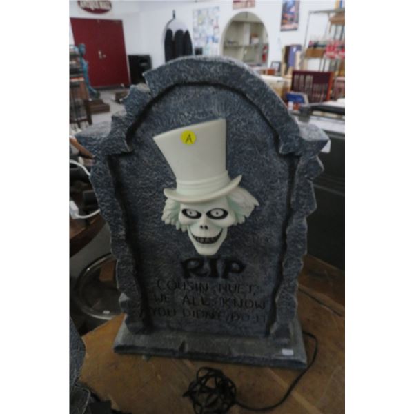 Haunted Mansion Tombstones
