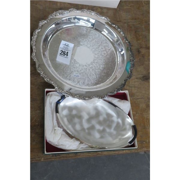 Silverplated Serving Dishes (2)