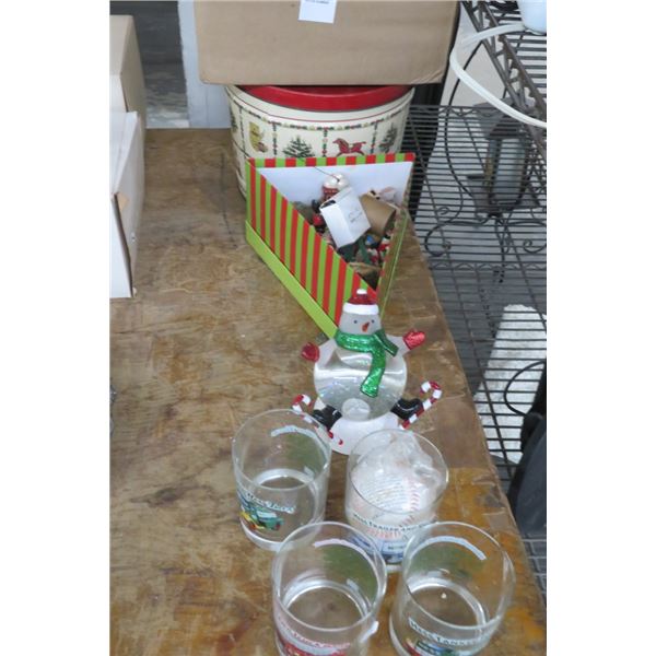 Christmas Décor & Glasses