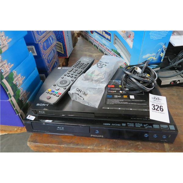 Sony/Phillips Blue Ray Players (2)