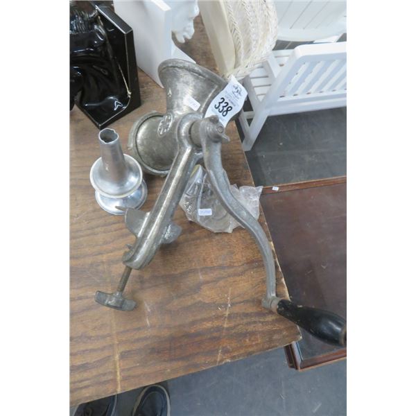 Vtg. Griswald Meat Grinder