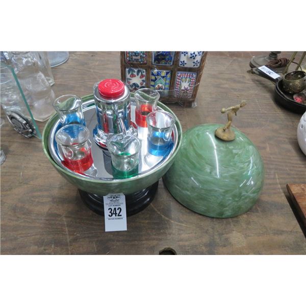 Green Globe Shot Station