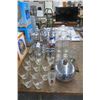Image 1 : Lot of Asst. Bar Decanters Glasses