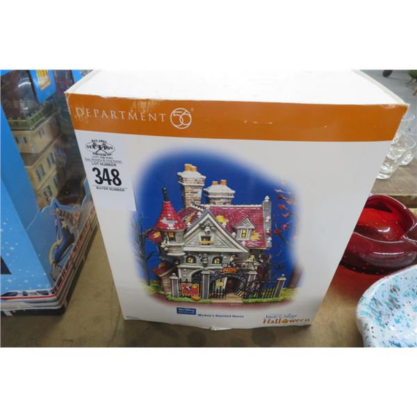 Department 56 Disney Mickey's Haunted House