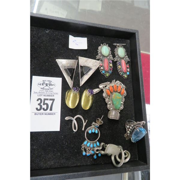 Silver Loose Charms & Rings 1.22g