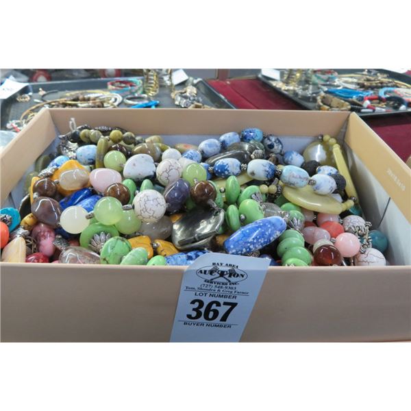 Lot of Colored Stone Fashion Jewelry