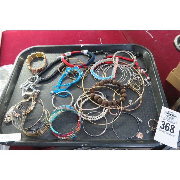 Tray Lot of Fashion Jewelry