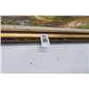 Image 2 : Framed Oil On Canvas "Mountain Side Farm" by Fr.
