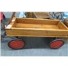 Image 2 : Antique Wooden Pull Wagon