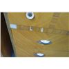 Image 11 : Art Deco Waterfal Style Bed Frame w/Nightstand/Mirrorred Dresser &