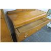 Image 8 : Art Deco Waterfal Style Bed Frame w/Nightstand/Mirrorred Dresser &