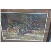 Image 3 : 2-Framed Wildlife Prints - 2 X $