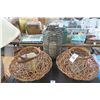 Image 1 : Wicker Candle Baskets (3)