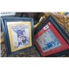 Image 1 : 2-Framed Advertising Signs - Vintage - 2 X $