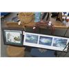 Image 1 : Framed Mike Kelly Wave Print & Framed Asian Print