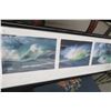 Image 3 : Framed Mike Kelly Wave Print & Framed Asian Print