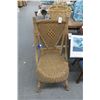 Image 1 : Wicker Side Chair