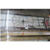 Image 2 : Lot of Etched Glass Panels - 6 (Some Damaged)