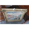 Image 1 : Ornate Framed Oil On Canvas "Venice" - 32" x 28"