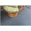 Image 2 : Rattan Rocking Patio Chair w/Cushion