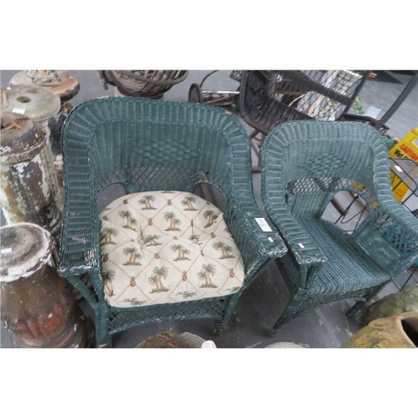 Wicker Armchairs (2)