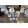Image 2 : Duesden Figurines (11), Glassware & Dishes