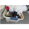 Image 2 : Bin w/Boas, Books, Umbrellas & Pillows