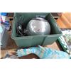 Image 2 : Lot of Trays, Disco Ball, Candlestands & Table Décor