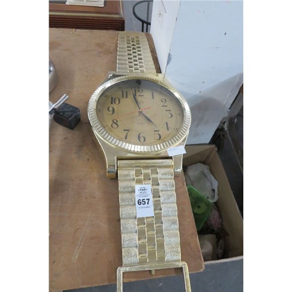 Wristwatch Wall Clock