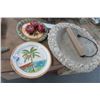 Image 1 : Lot of Decorator Plates & Seashell Bowl