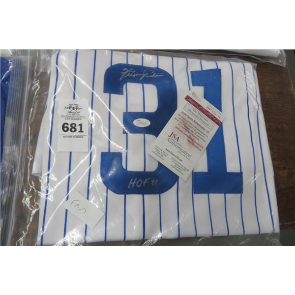 Ferguson Jenkins Autographed Jersey w/COA
