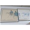 Image 1 : 2-Framed Print "Bringing Hejira Home" by Card Grigg 30" x 34" - 2 X $