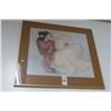Image 1 : Framed Print "Asian Lady" - 32" x 32"