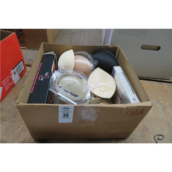 Box of Spanx & Bra Inserts