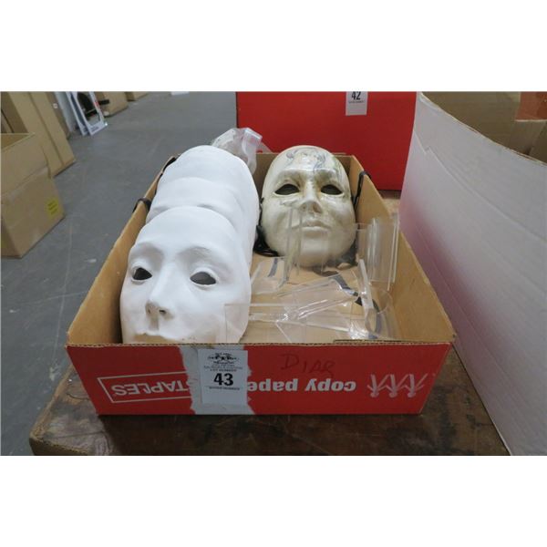 Lot of Paint Ready Art Masks