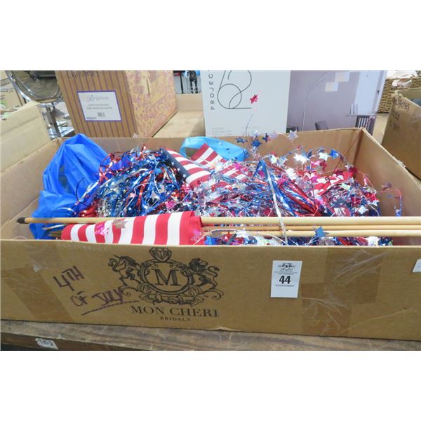 Box of 4th of July Décor