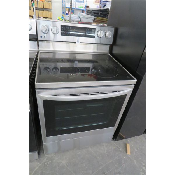 LG New S/S Flattop Range/Oven - Used