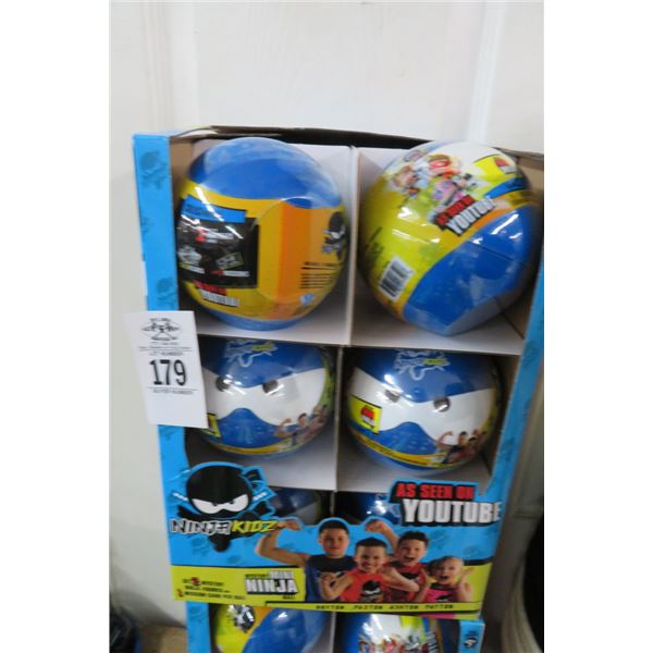 12 Pack Mini Ninja Ball