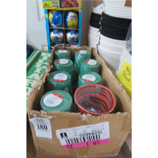 Lot of Mini Metal Pails