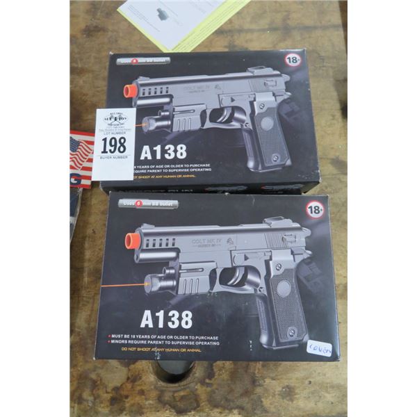 4-BB Gun Pistol - 4 X $