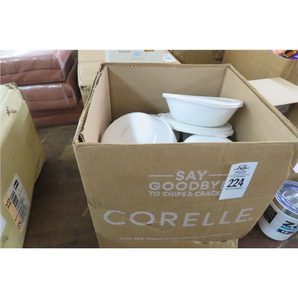 12 Corelle Lidded Bowls