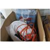 Image 2 : Box of Jumper Cables, Toilet Seat & Head Phones